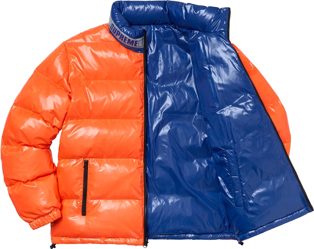 Shiny Reversible Puffy Jacket view 20